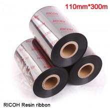 Риббон 110mm x 300m, D1", смола, Ricoh B110CR (Japan)